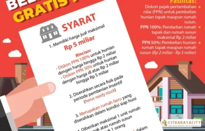 beli rumah bebas PPN