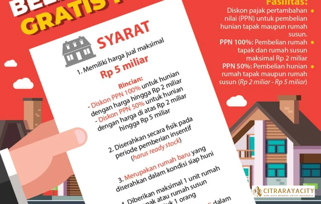 beli rumah bebas PPN