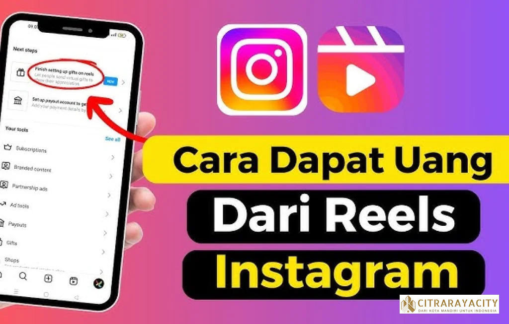 cara dapat uang dari instagram