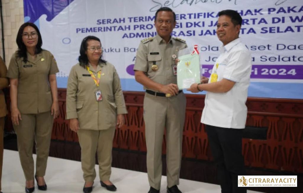 Hak Pakai Sertifikat Pemprov DKI