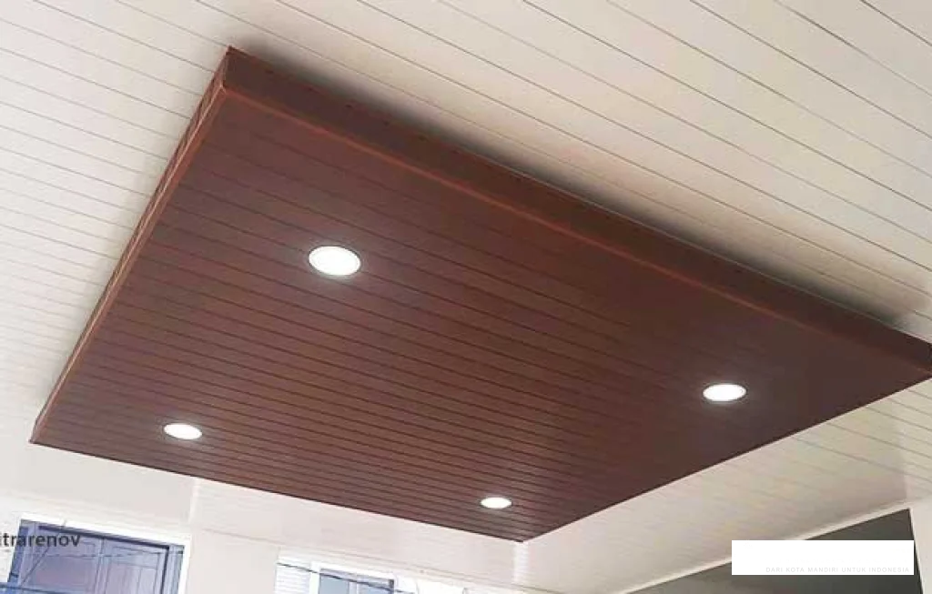 kelebihan dan kekurangan plafon PVC