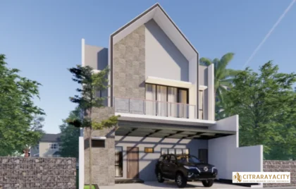 model rumah Skandinavian