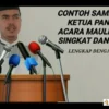 sambutan ketua panitia acara