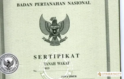 sertifikat tanah wakaf