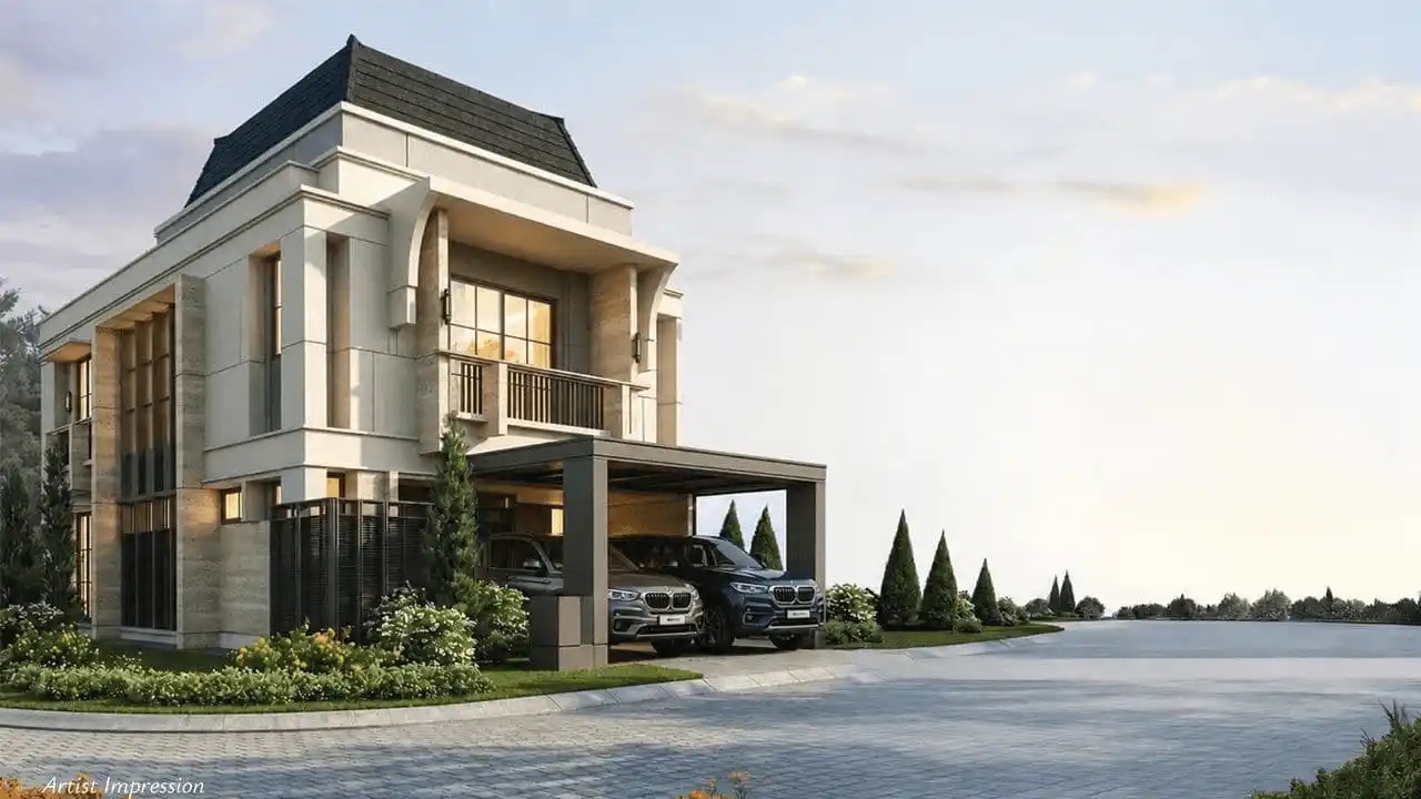 Desain Cluster Terbaru, Rumah Mewah Kini Mengutamakan Privasi dan Ruang Hijau