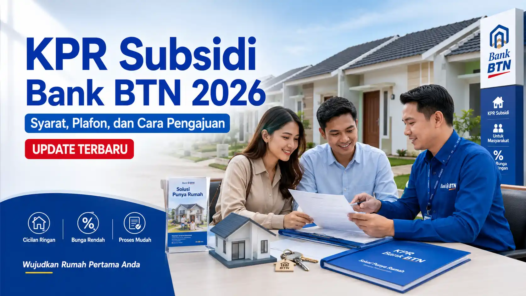 KPR BTN 2026, Cek Syarat, Bunga dan Simulasi Cicilan Terbaru